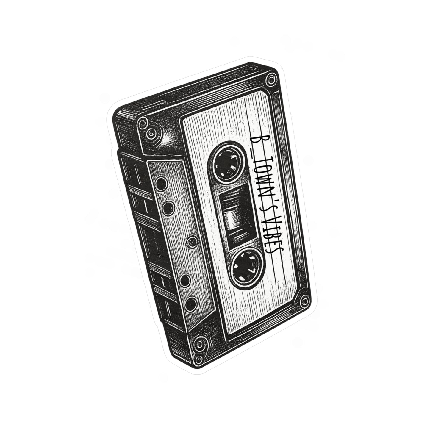 B_Town Mixtape Sticker