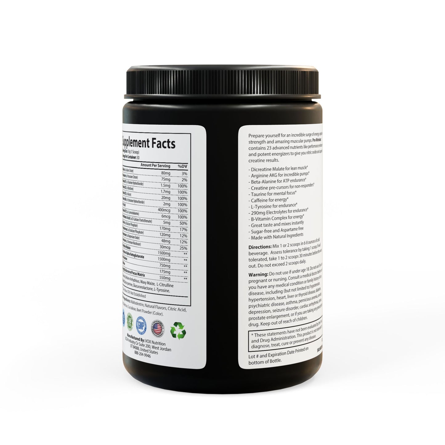 Black Out Charge Watermelon Pre-Workout