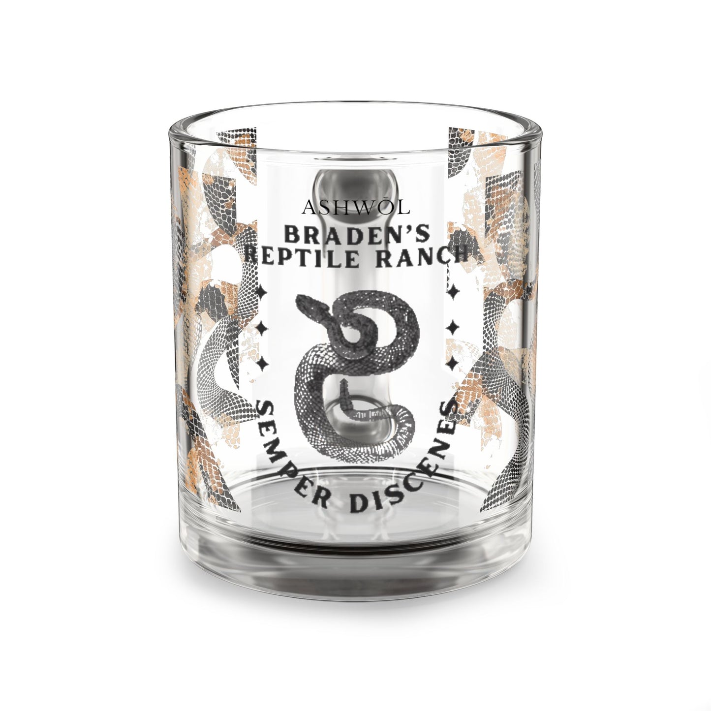 Braden's Reptile Ranch Clear Mug