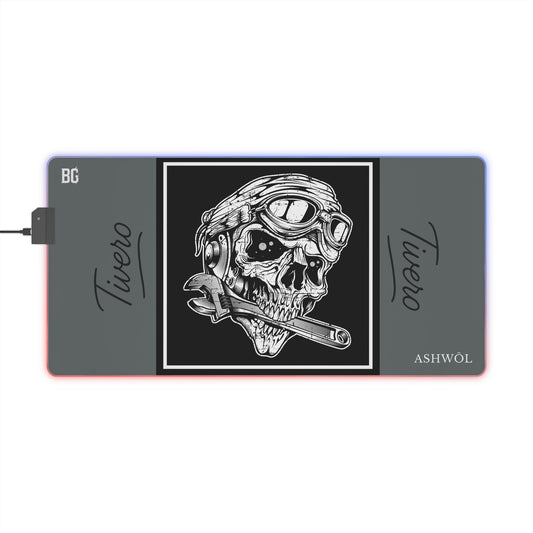 Tivero Gamer Skull LED Mouse Pad