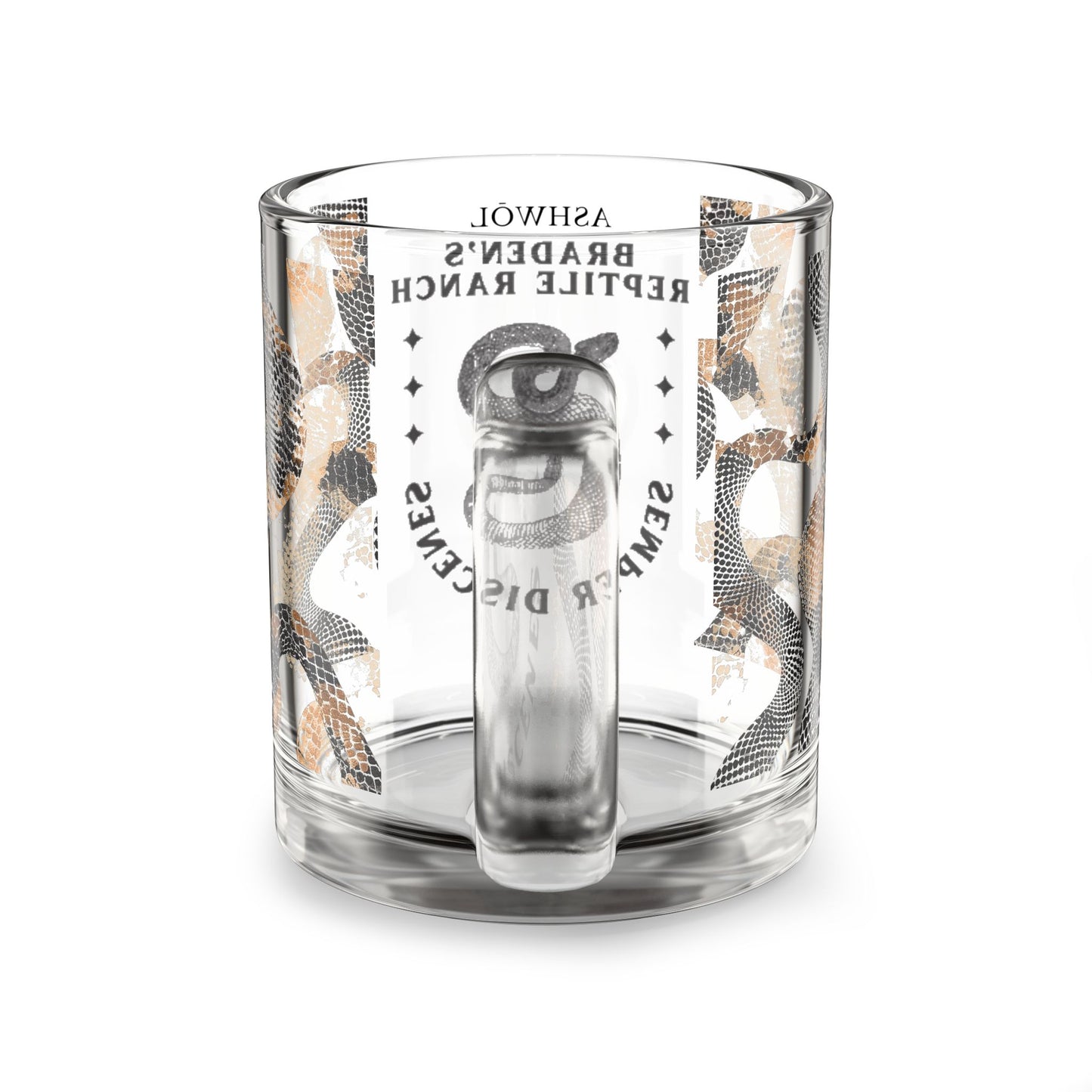 Braden's Reptile Ranch Clear Mug