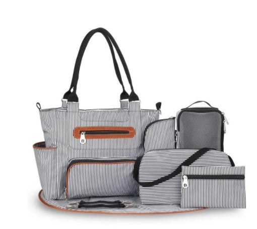 Large Diaper Bag with Accessory Bags