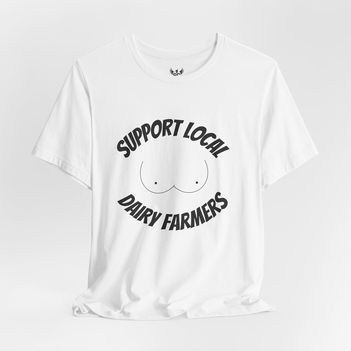 Support Local Dairy Farmers BG Tee