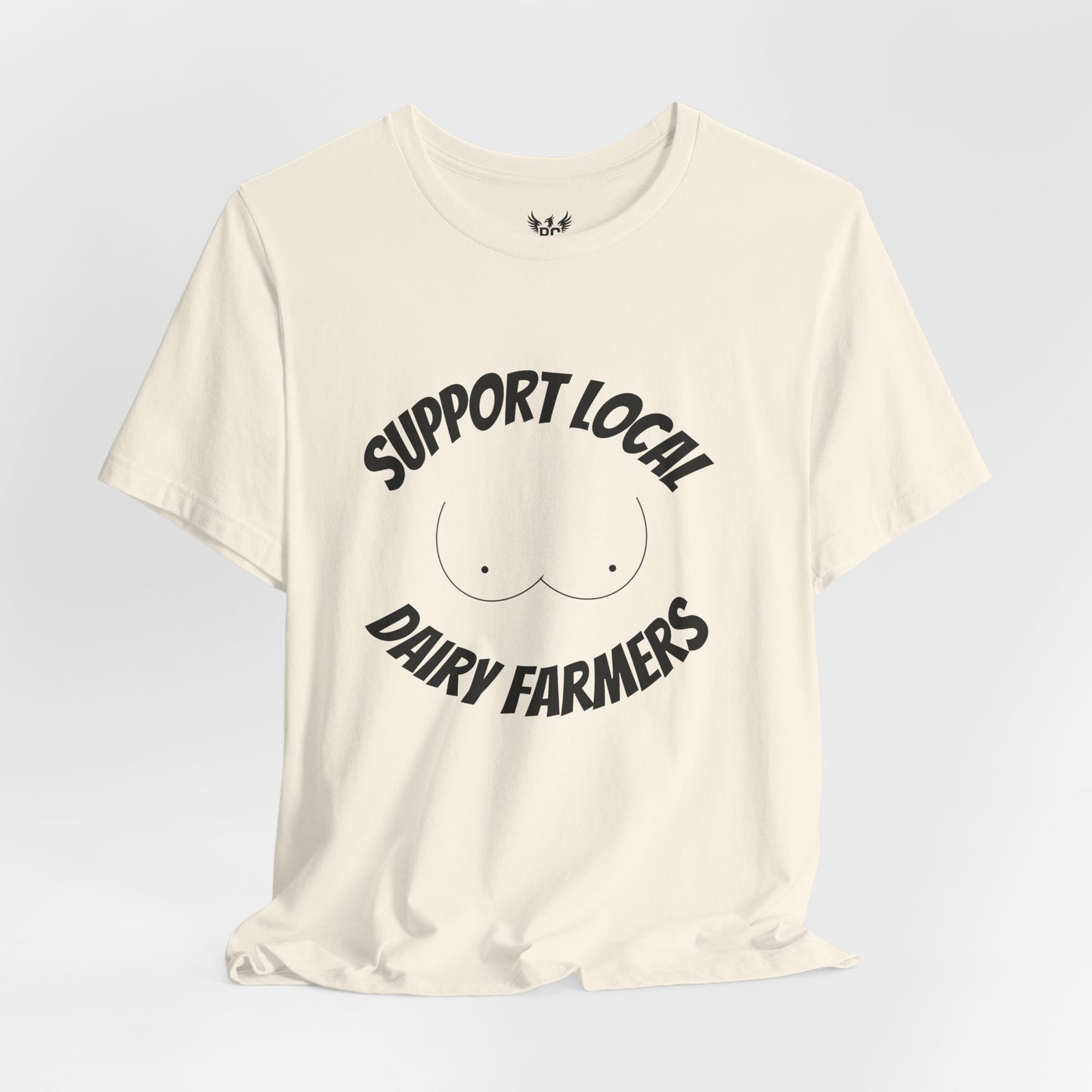 Support Local Dairy Farmers BG Tee