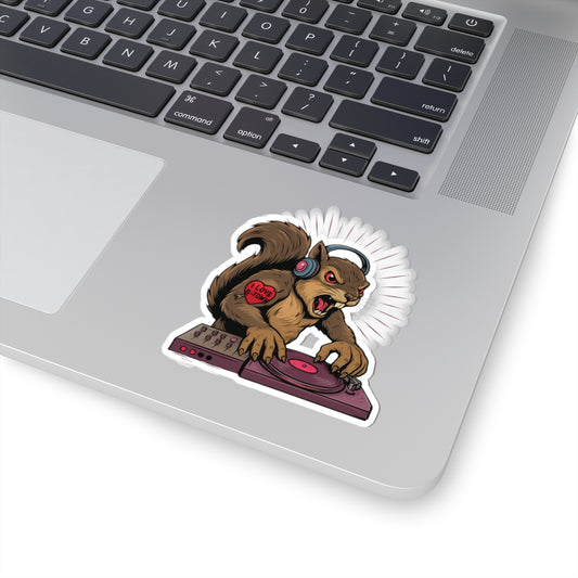 DJ Squirrell Sticker