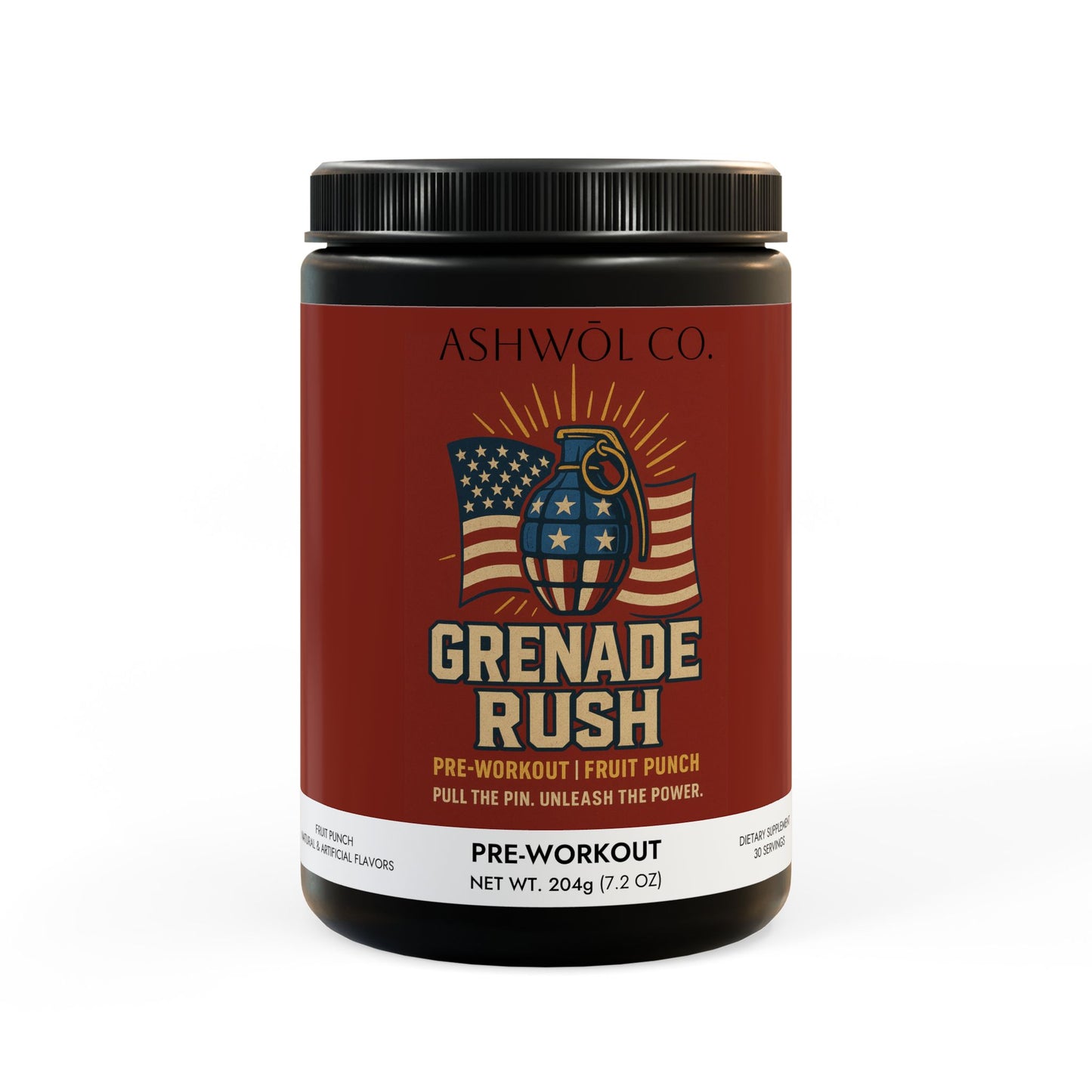 Grenade Rush Fruit Punch Pre-Workout
