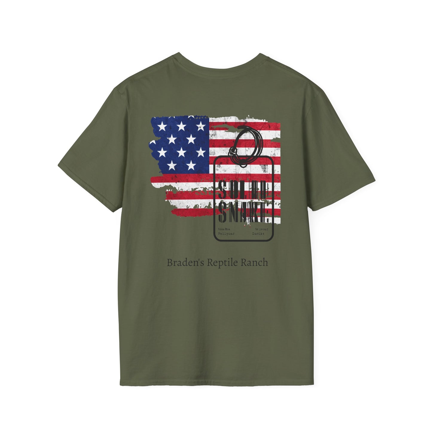 Braden's Reptile Ranch Veteran Tee