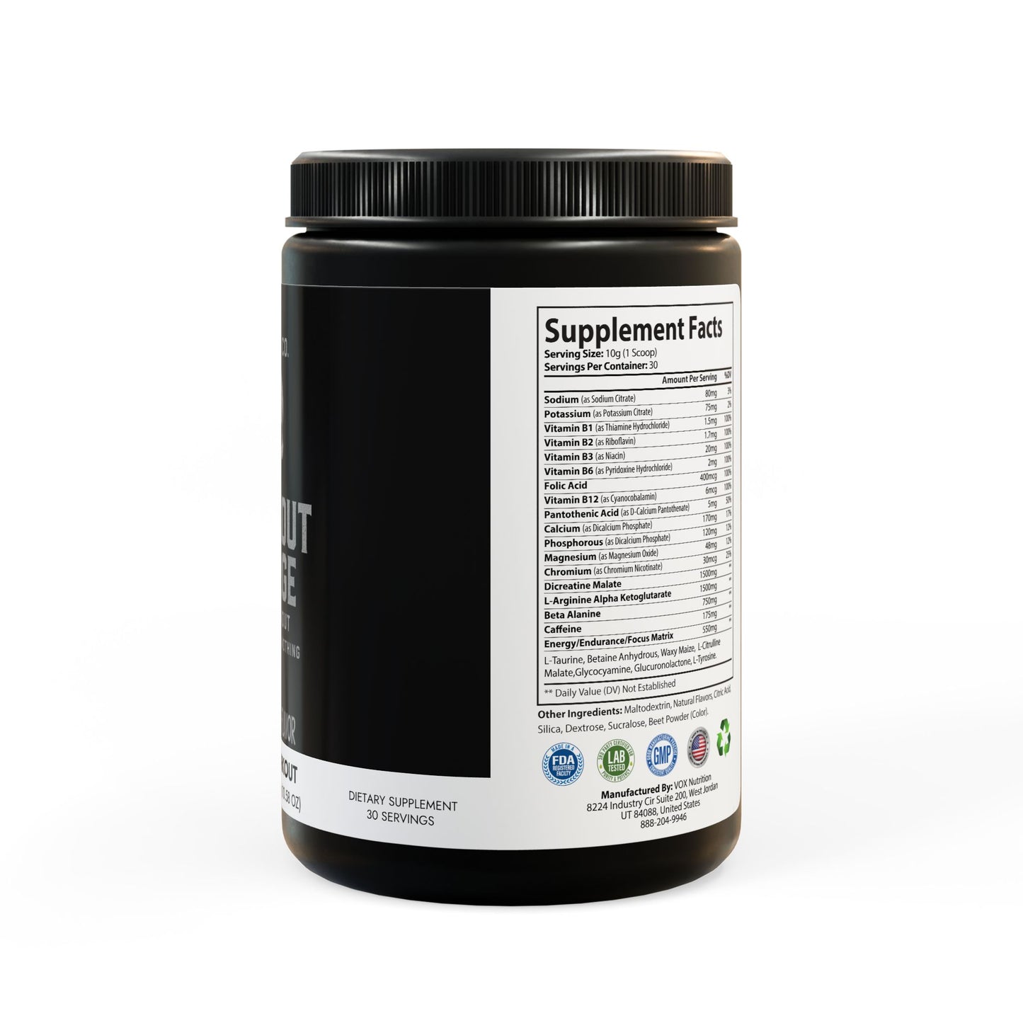 Black Out Charge Watermelon Pre-Workout