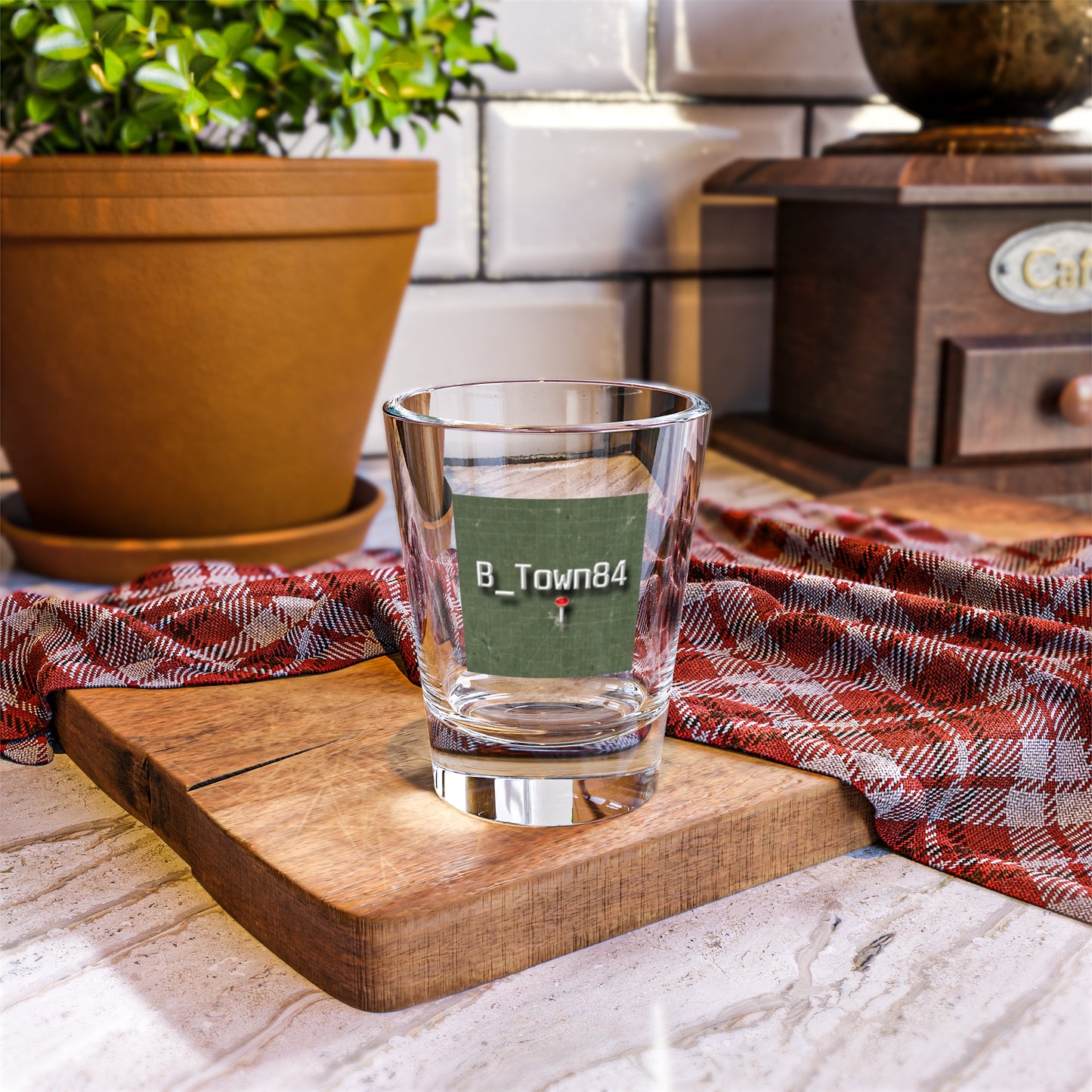 B_Town Collector Shot Glass