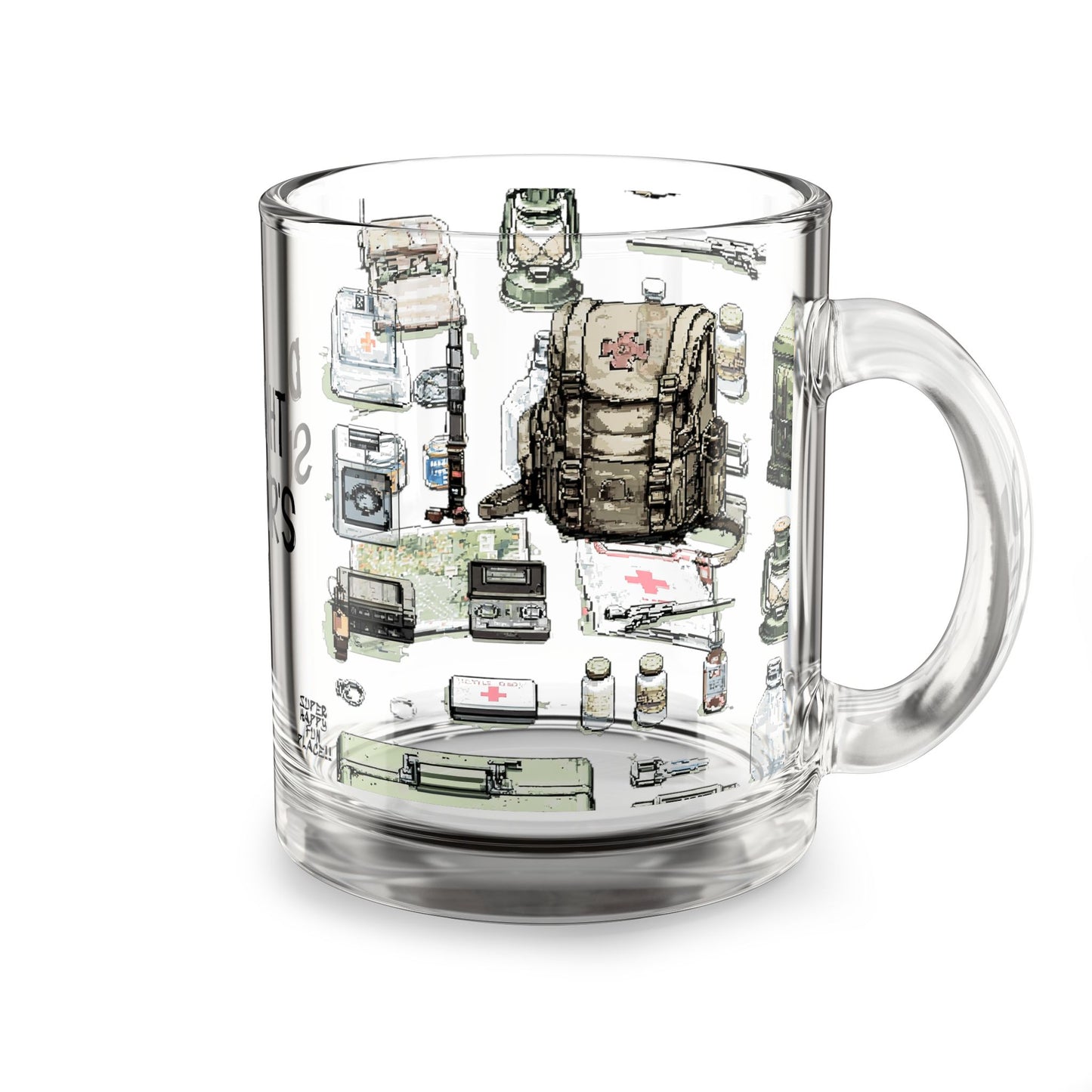 Date Night Survivor's Club Glass Mug