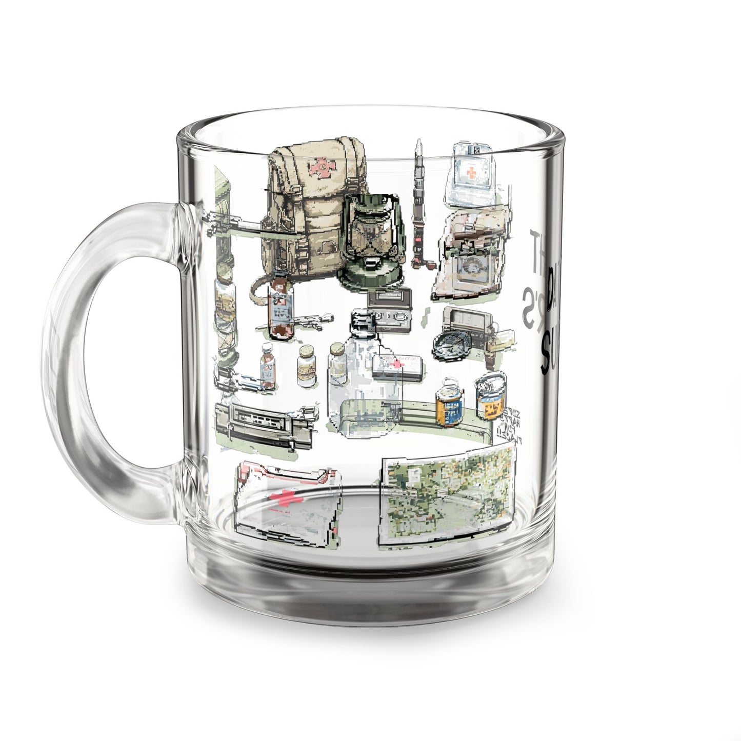 Date Night Survivor's Club Glass Mug