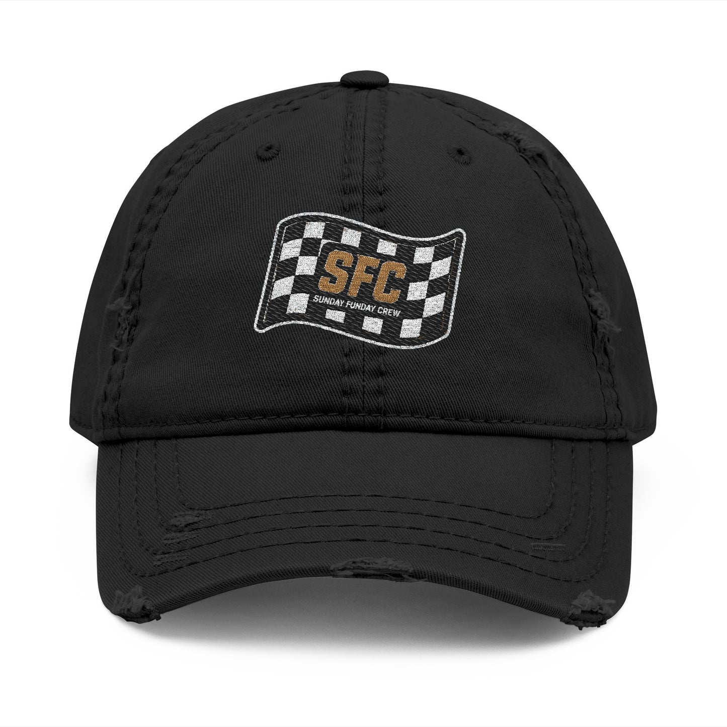 SFC Distressed Embroidered Ballcap