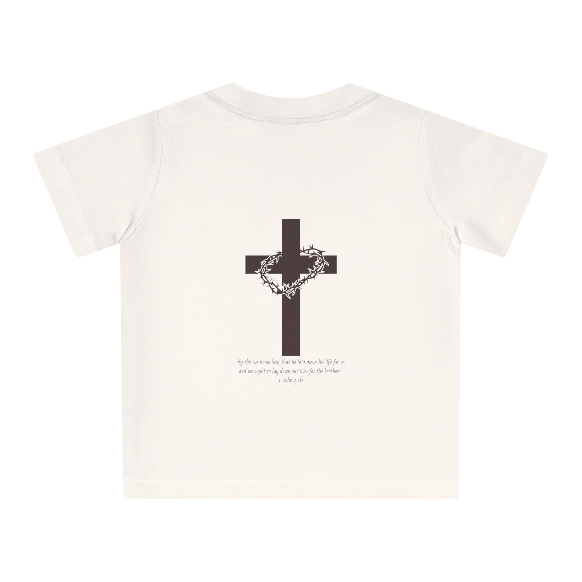 Organic Cotton Jesus Loves Me Baby Tee