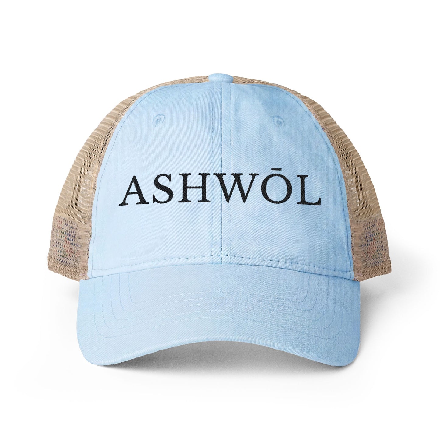 Ashwol Official Washed Mesh-Back Cap