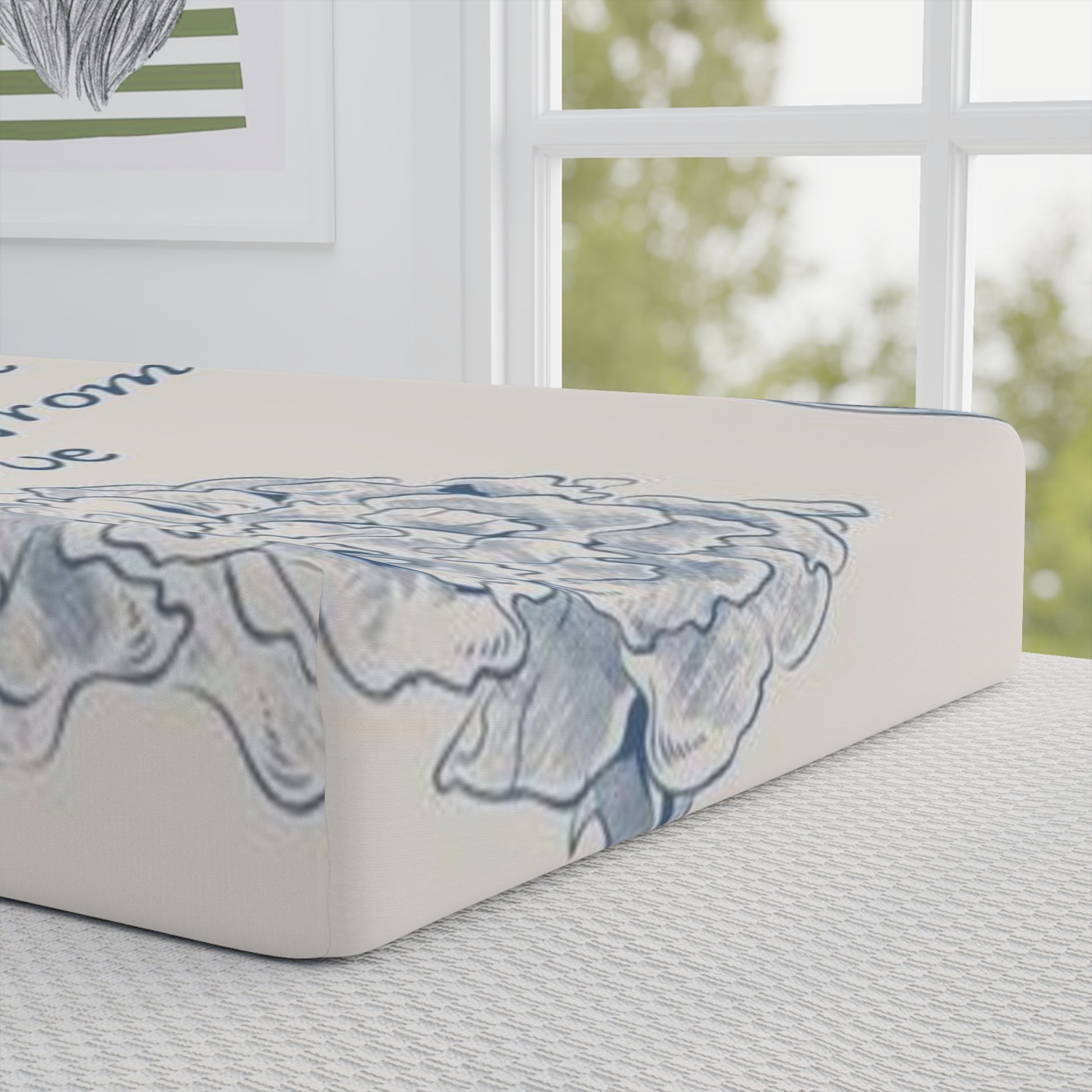 James 1:17 Baby Changing Pad Cover