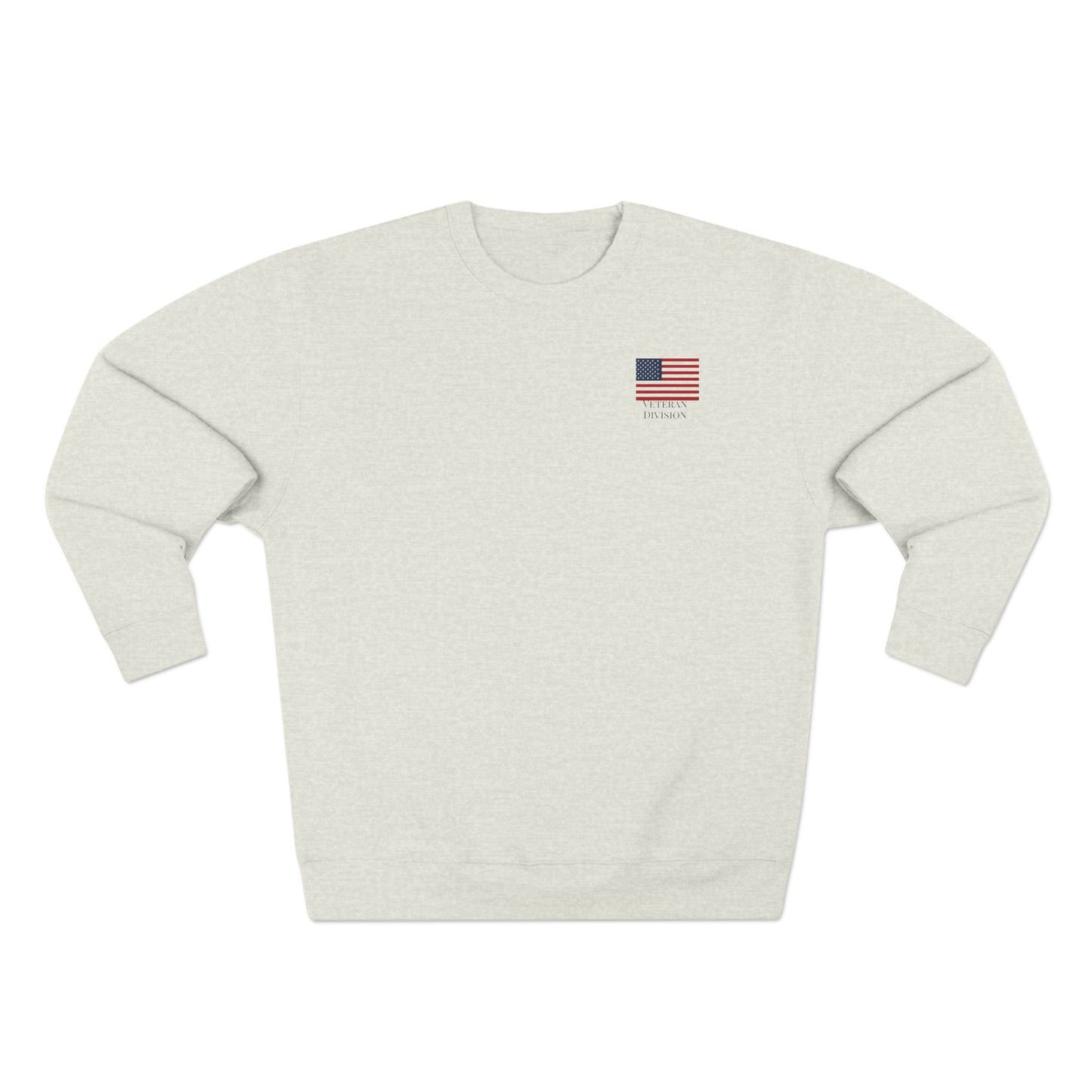 Psalms 144:1 Veteran Division Sweatshirt