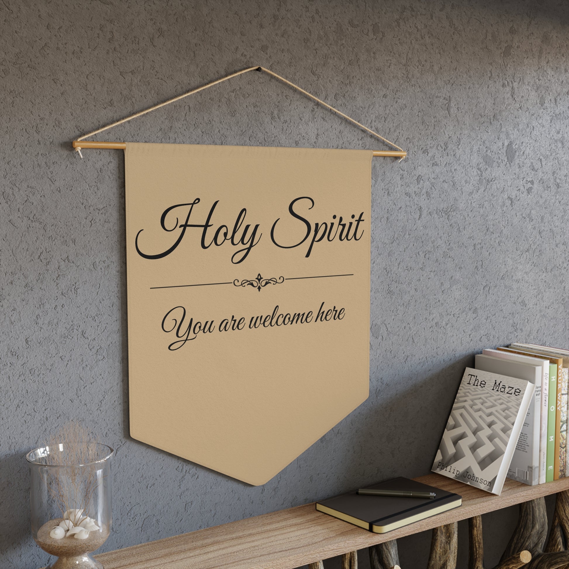 Holy Spirit Wall Pennant