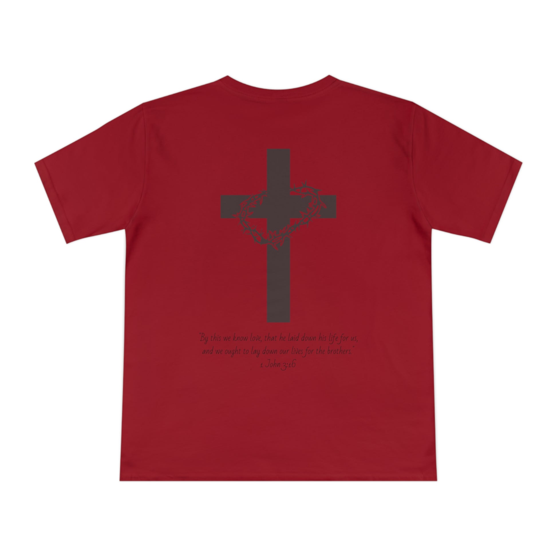 Organic 1 John 3:16 Tee