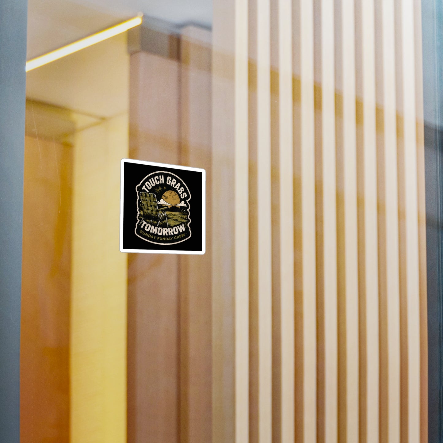 Vinyl Decal — Touch Grass Tomorrow - SFC