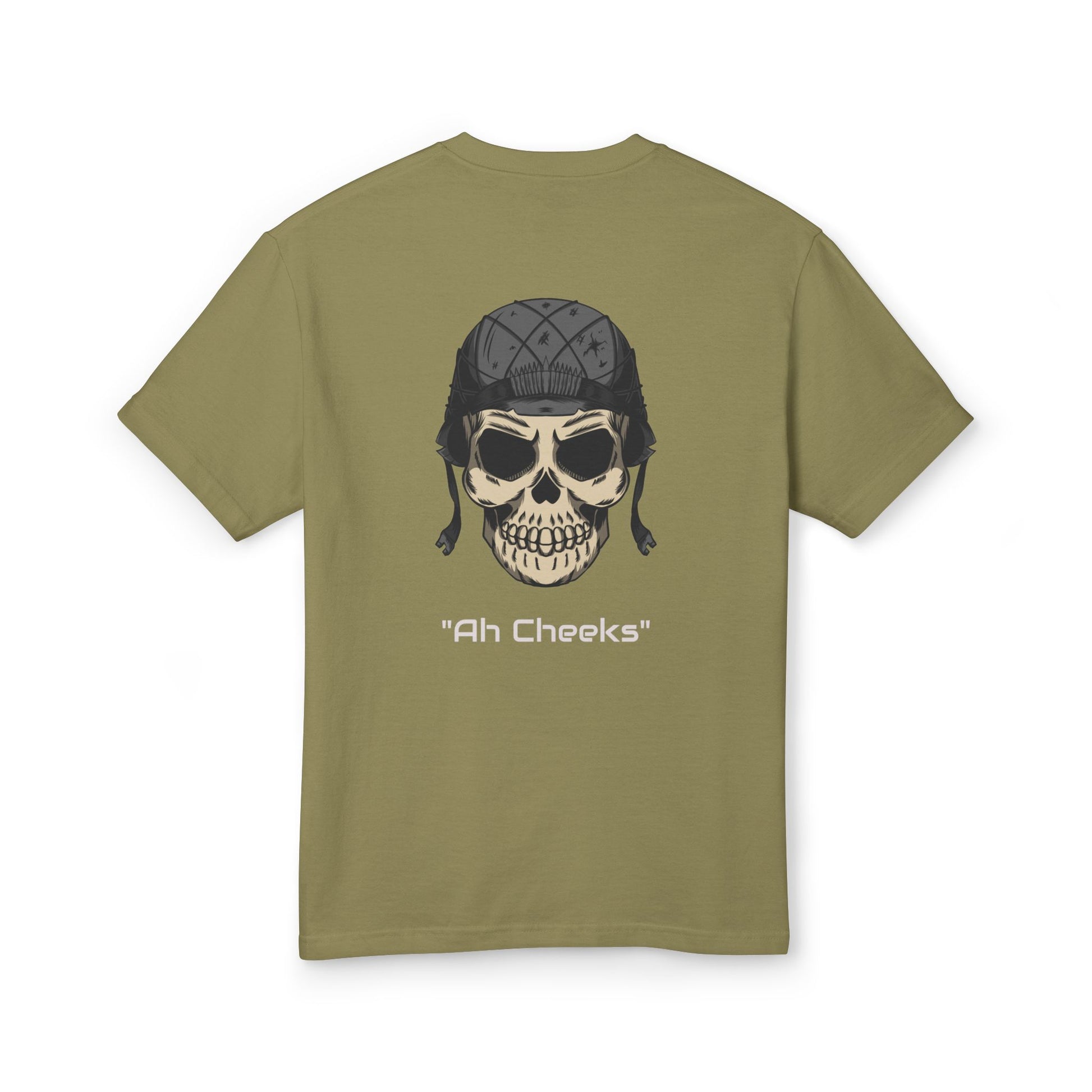 Ahh Cheeks Vintage Texture BG Tee