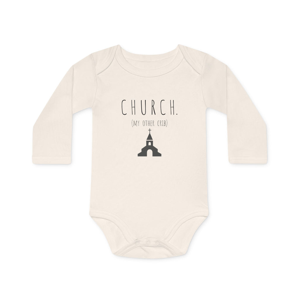 Organic My other Crib Onesie
