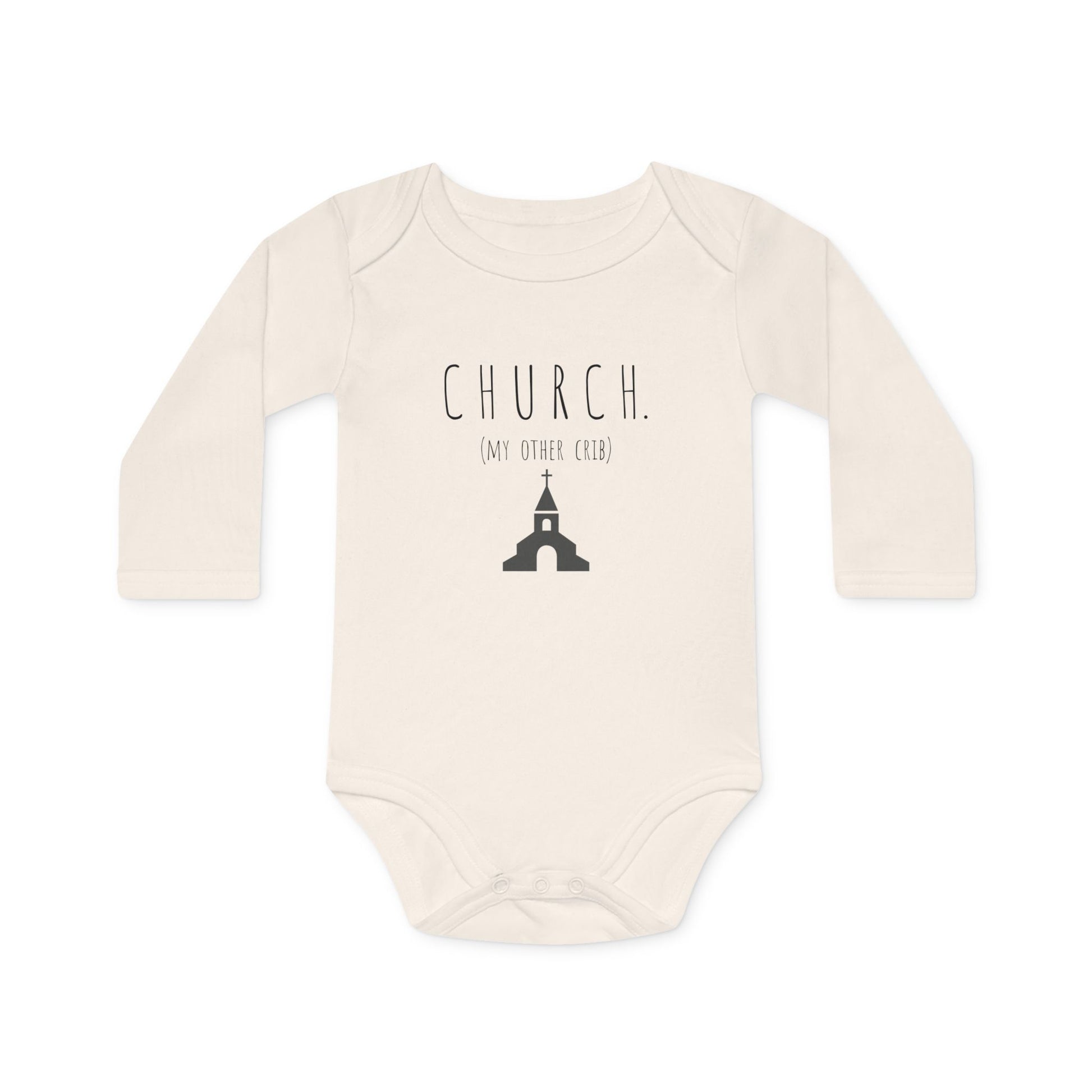 Organic My other Crib Onesie
