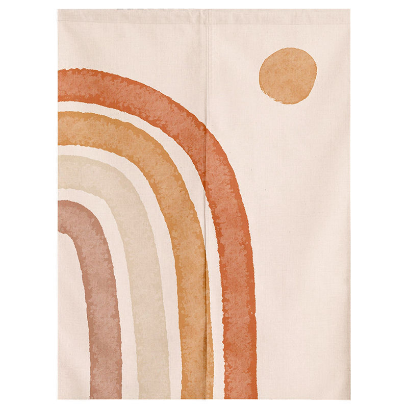 Modern Short Nursery Curtains