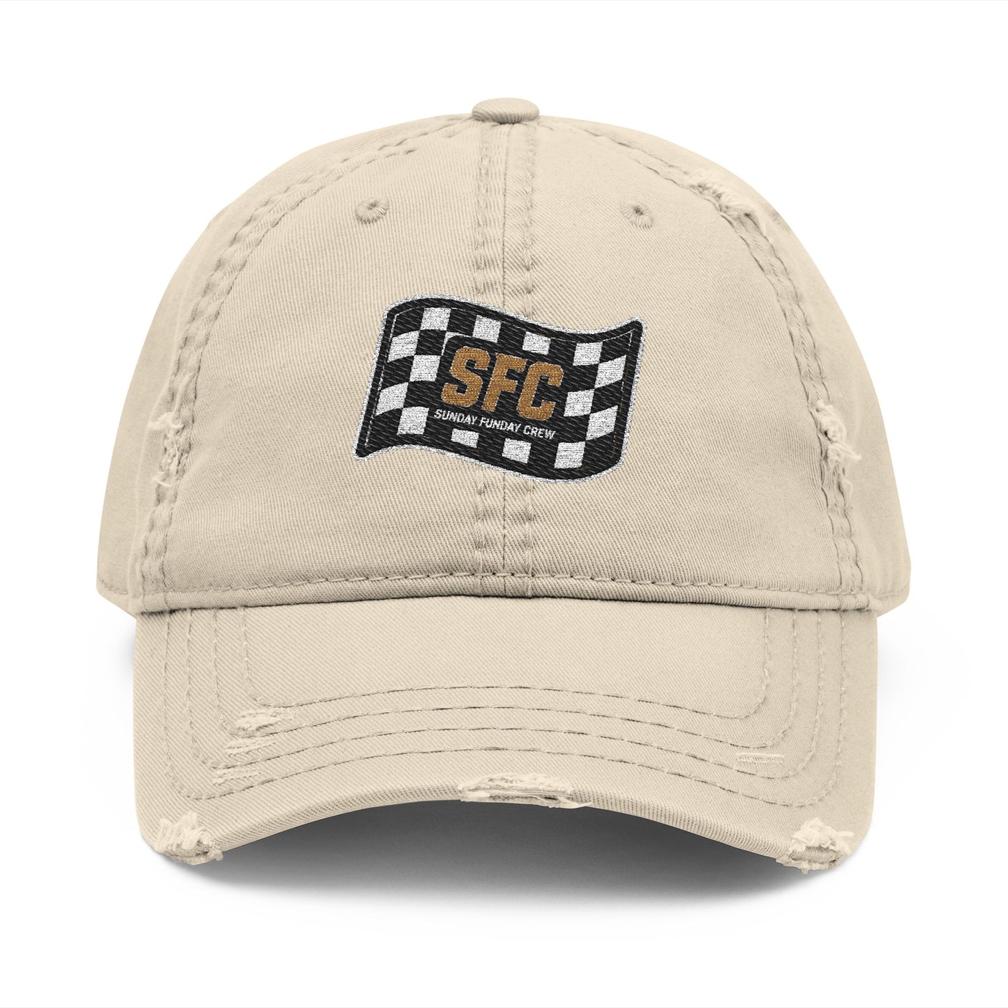 SFC Distressed Embroidered Ballcap