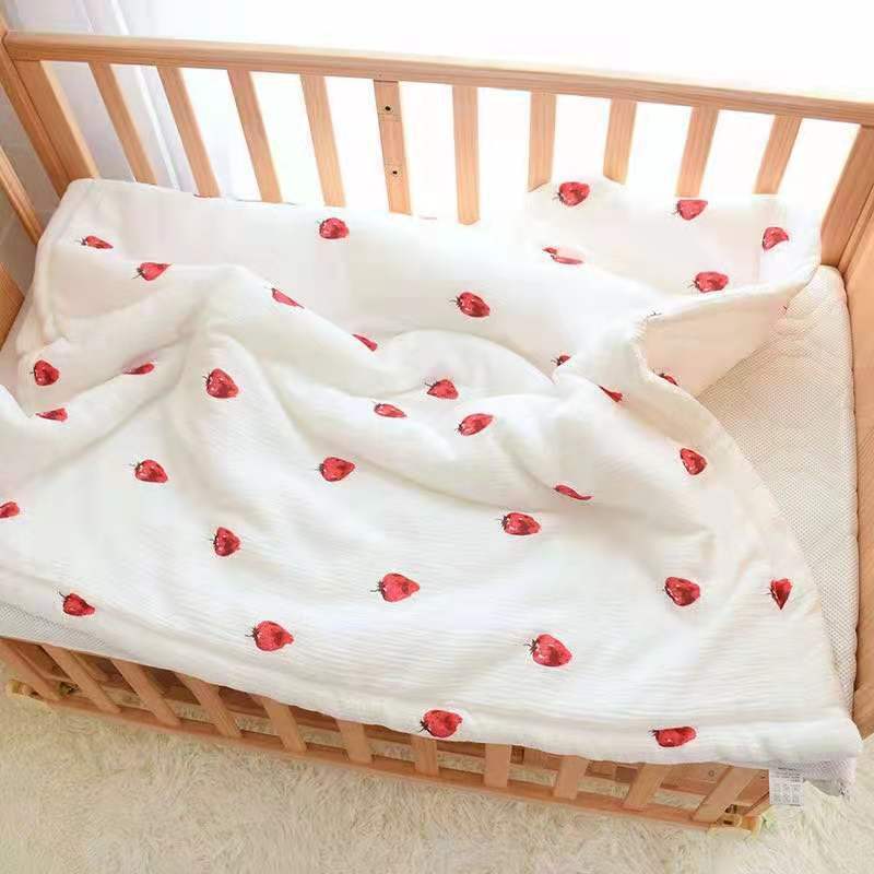 Handmade Cotton Quilt Baby Blanket