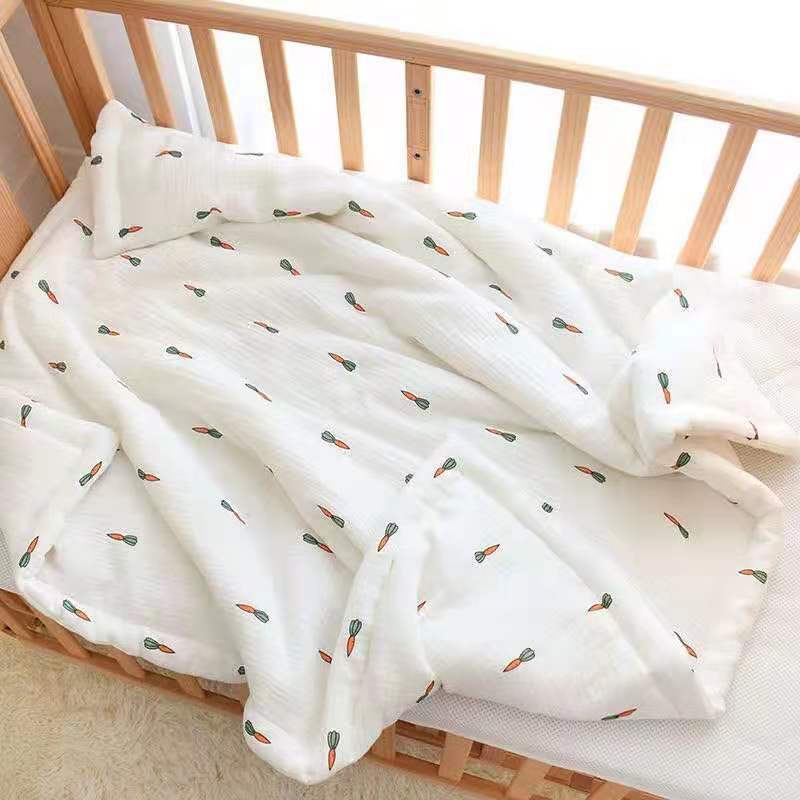 Handmade Cotton Quilt Baby Blanket