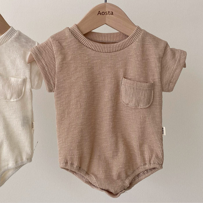 Baby Waffle Onesie Set