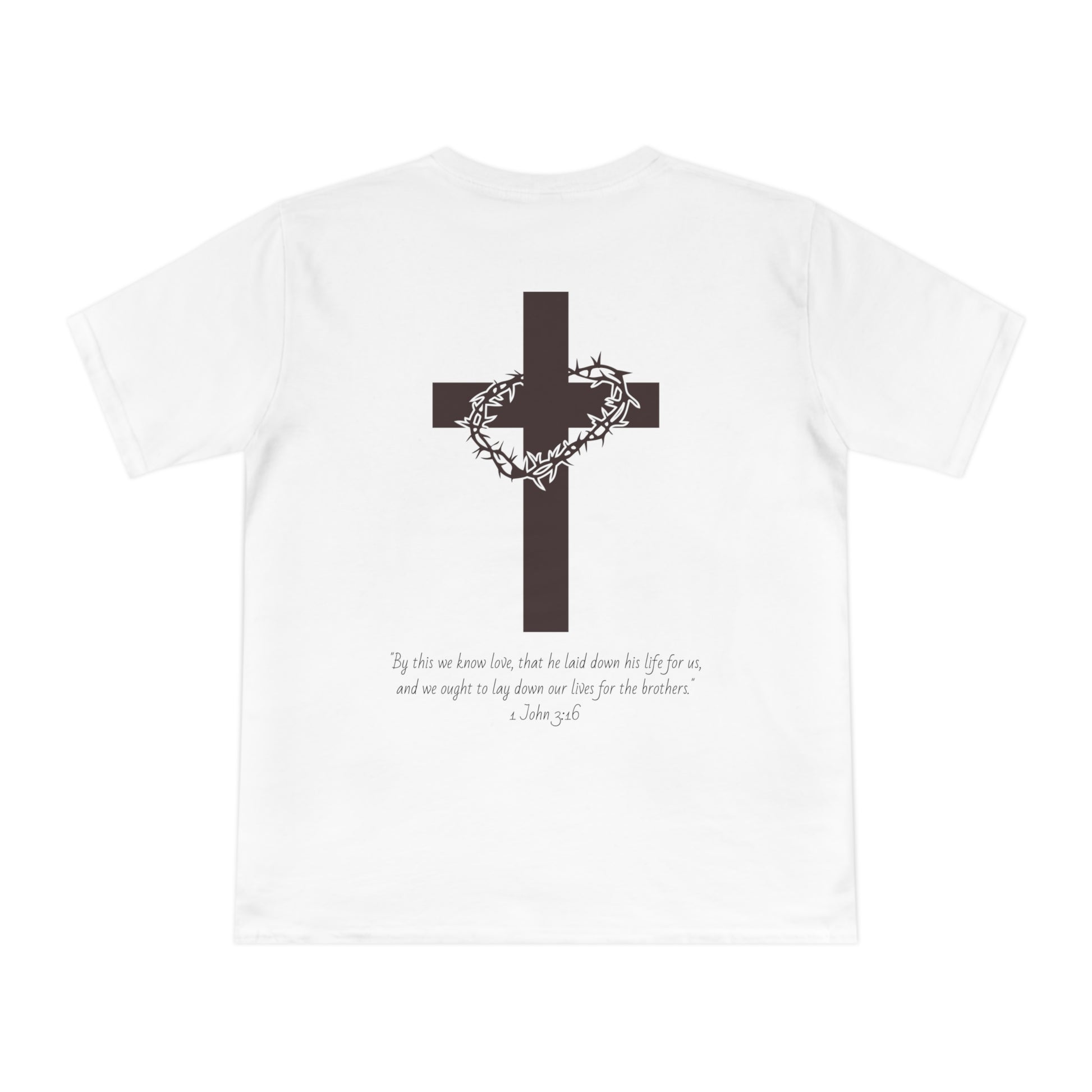 Organic 1 John 3:16 Tee