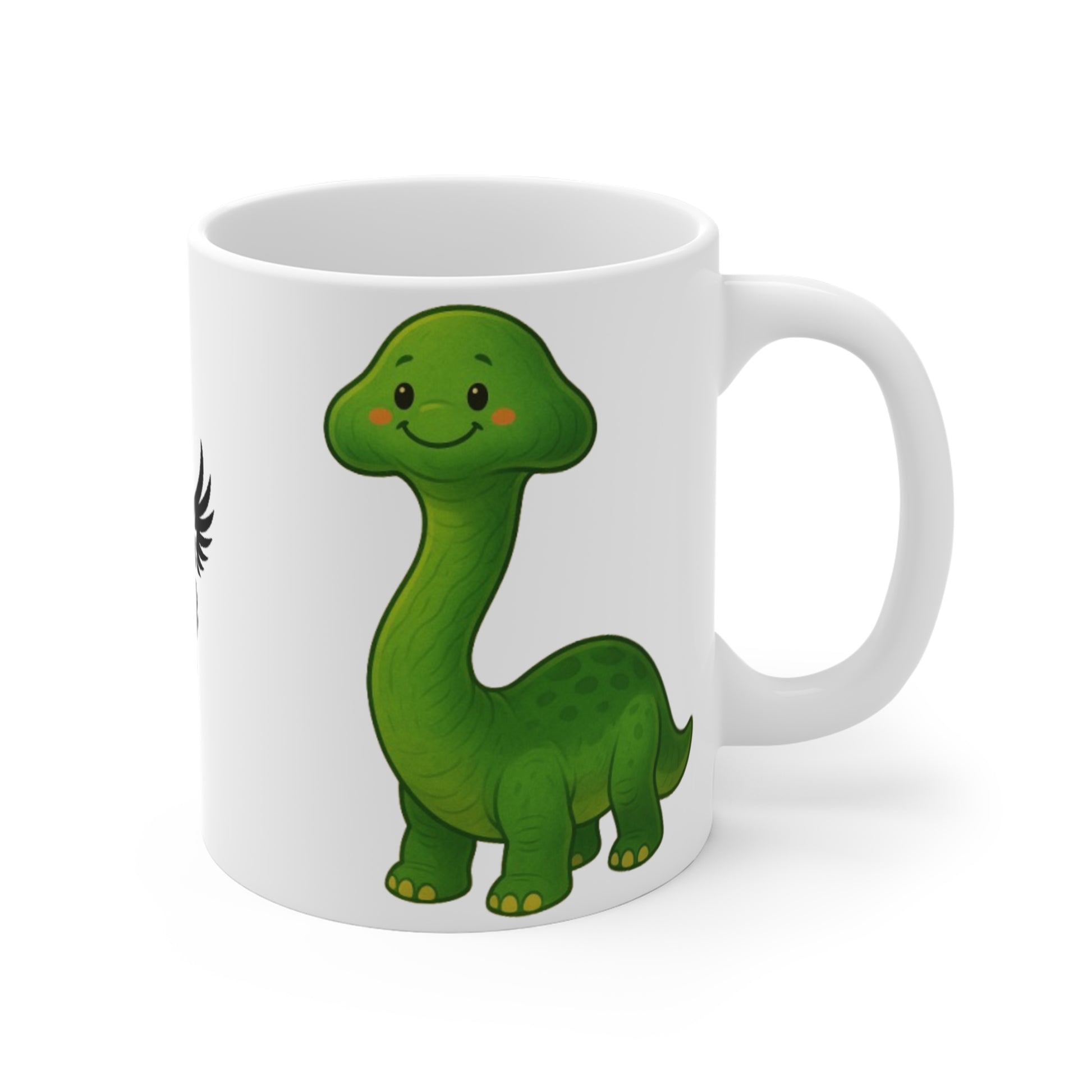 Green Dinosaur BG Mug