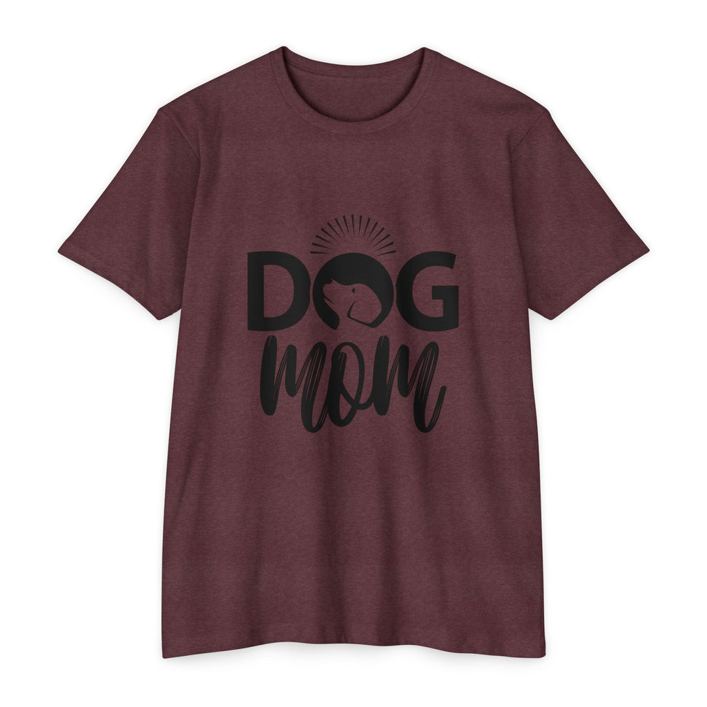 Dog Mom Jersey T-Shirt