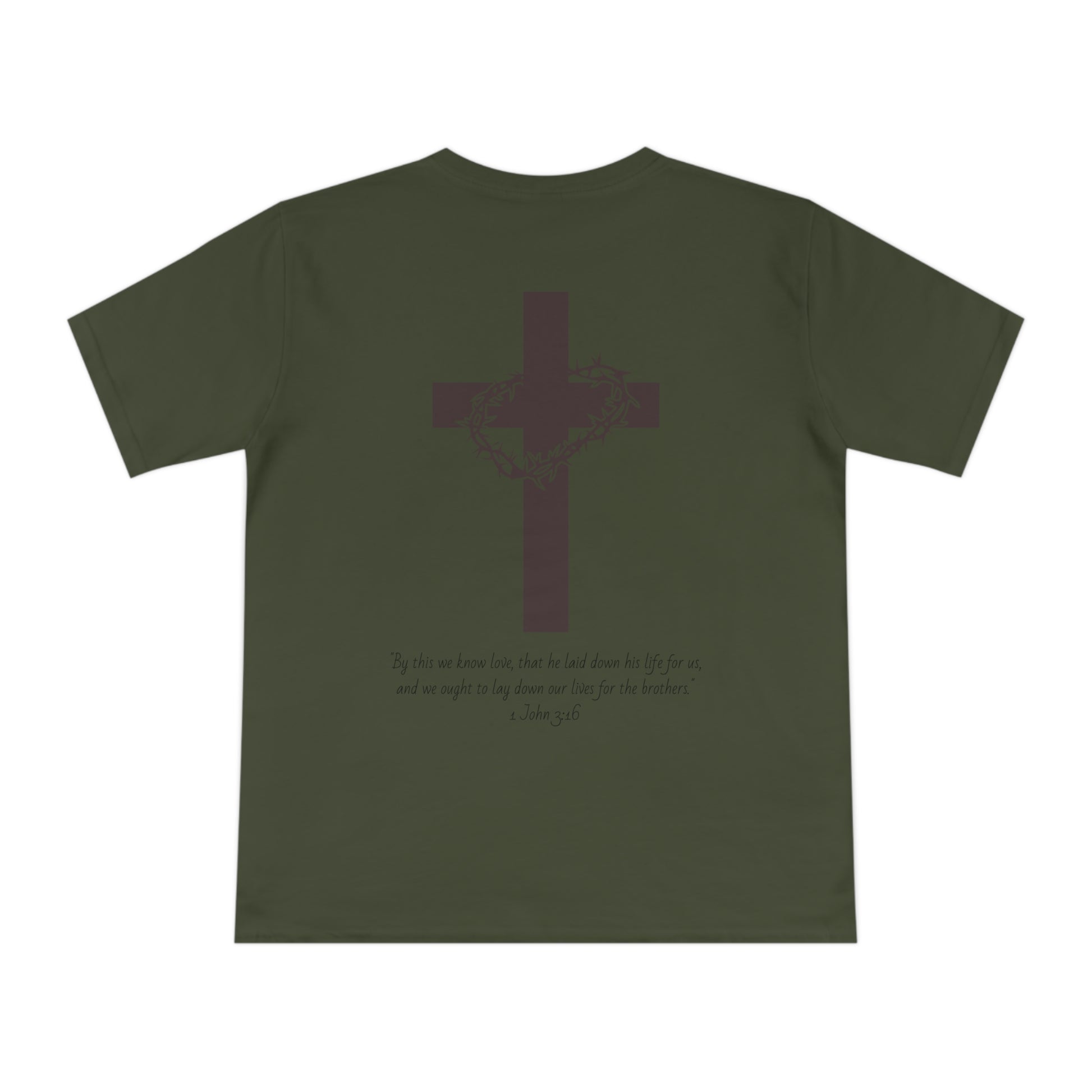 Organic 1 John 3:16 Tee