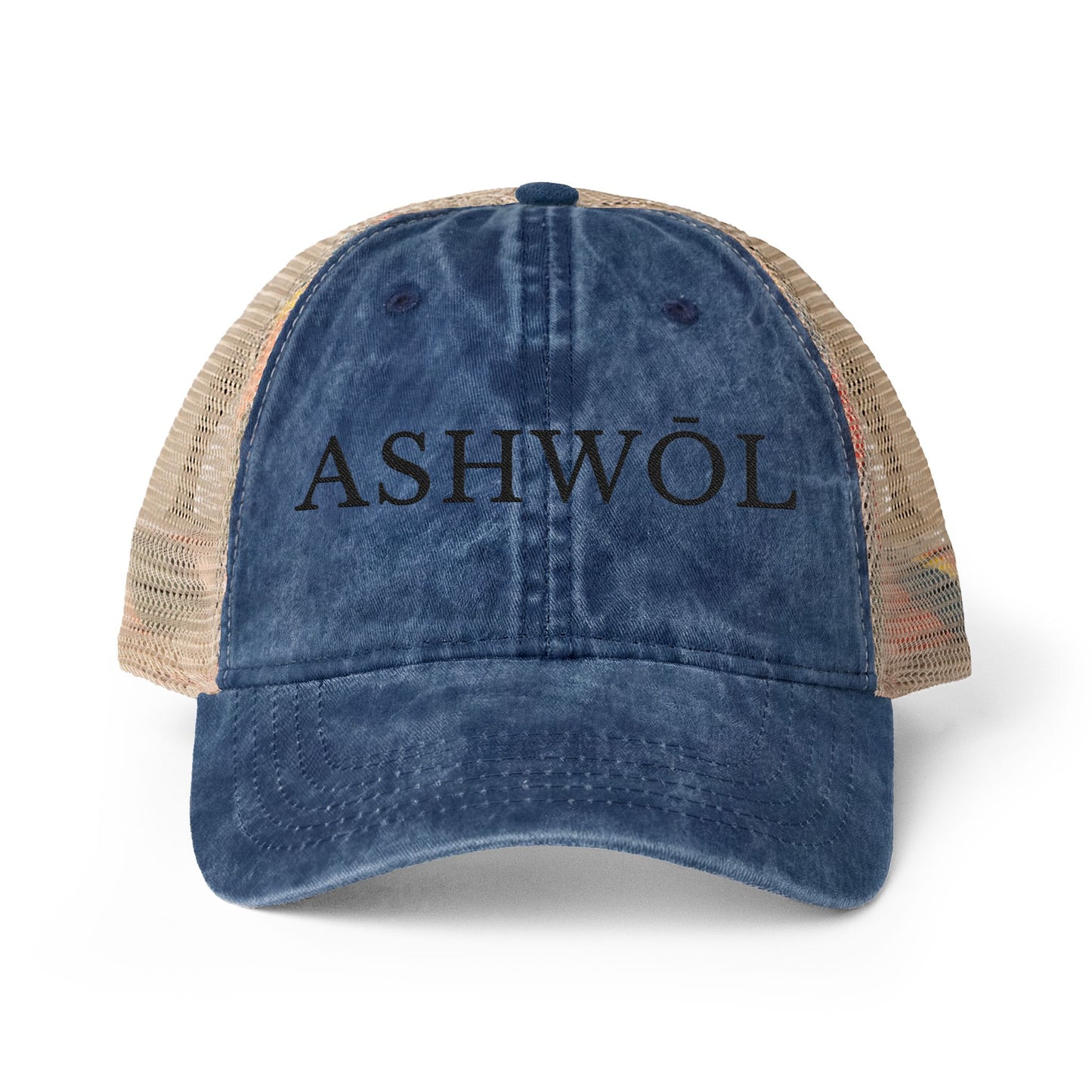 Ashwol Official Washed Mesh-Back Cap