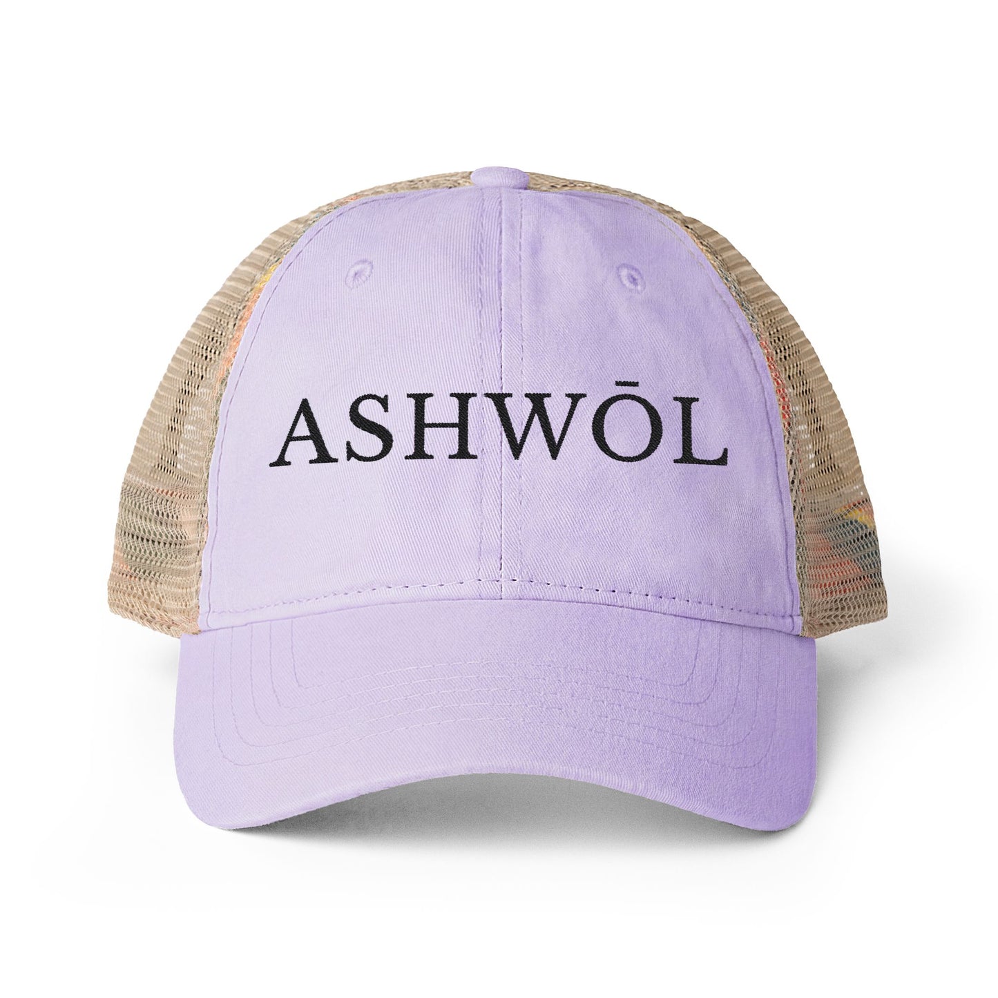 Ashwol Official Washed Mesh-Back Cap
