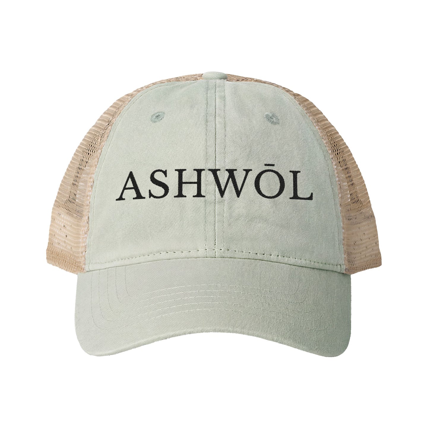 Ashwol Official Washed Mesh-Back Cap
