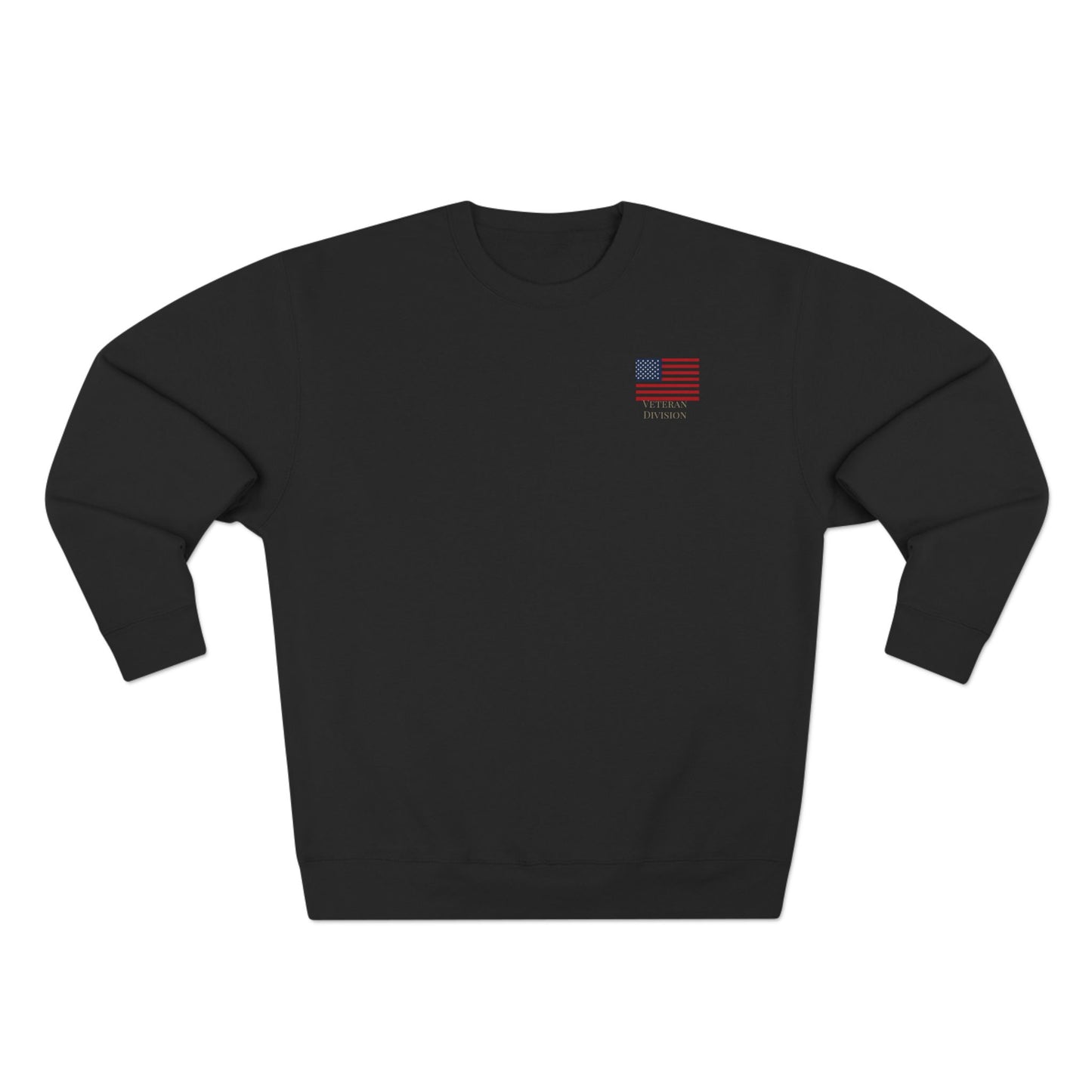 Psalms 144:1 Veteran Division Sweatshirt