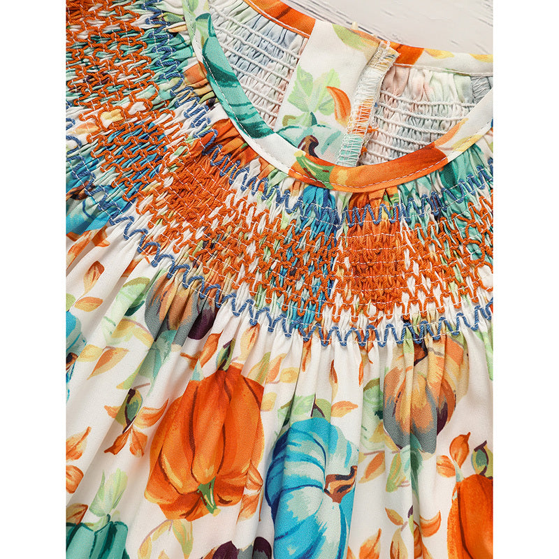 Fall Pumpkin Patch Dress
