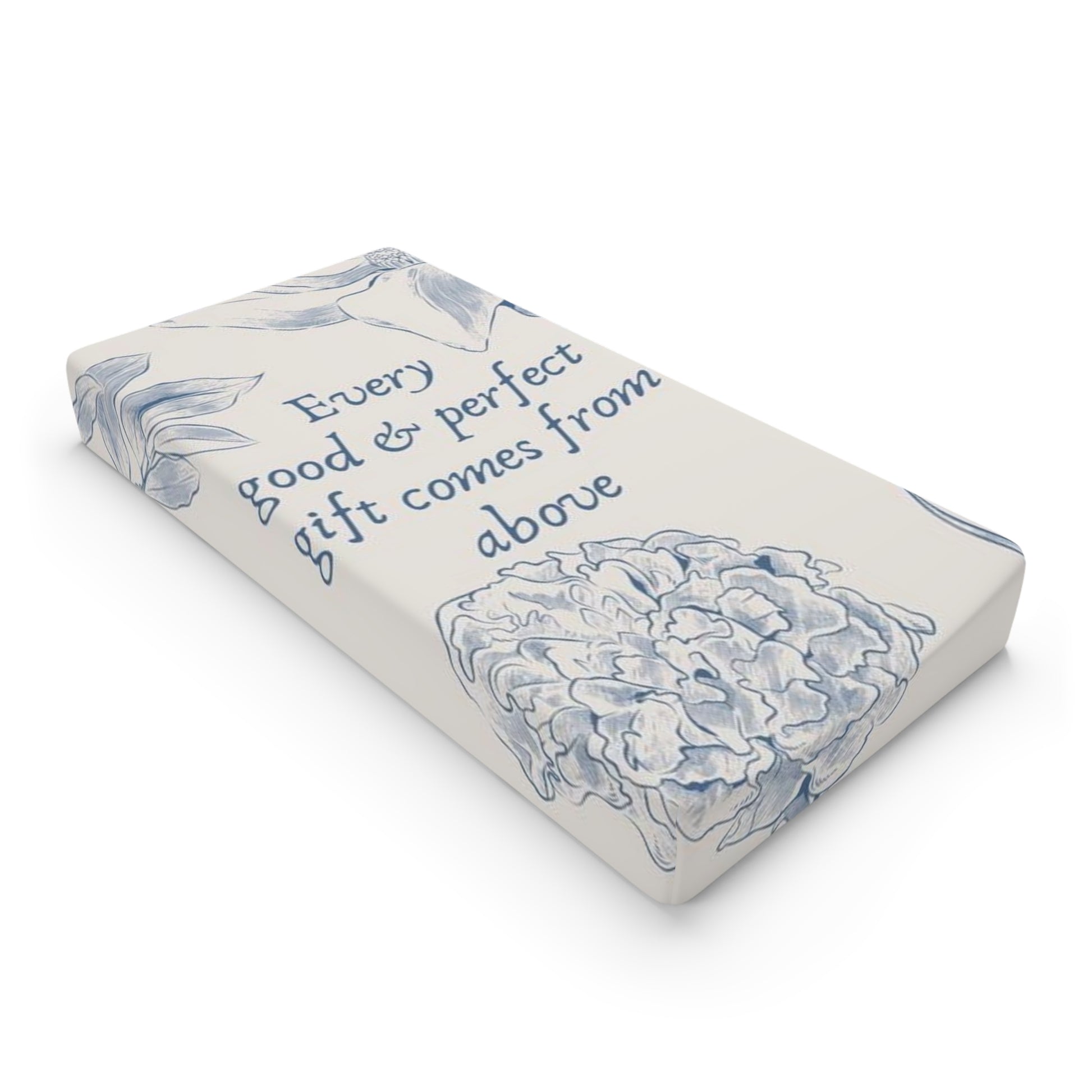 James 1:17 Baby Changing Pad Cover