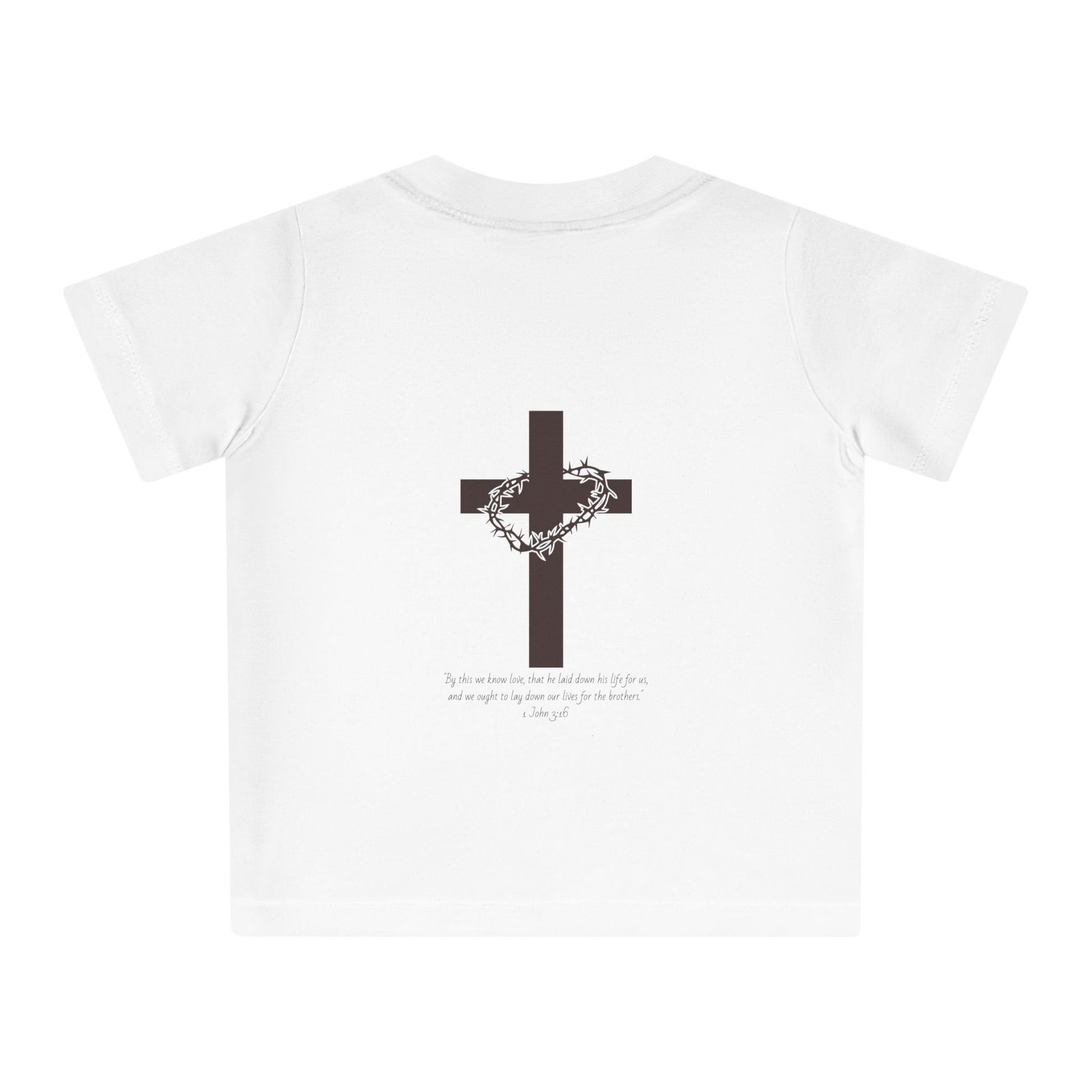 Organic Cotton Jesus Loves Me Baby Tee