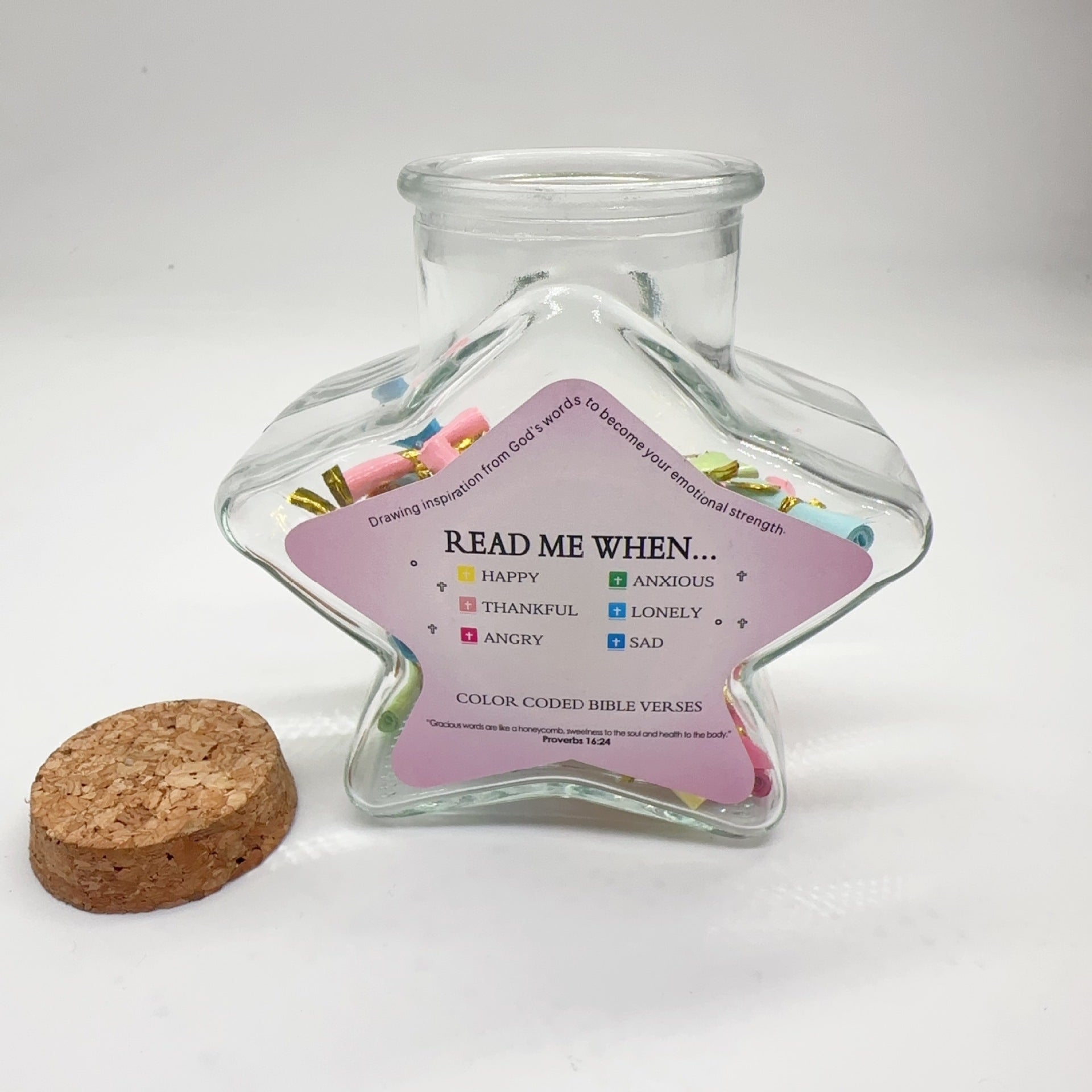 Bible Scripture Jar