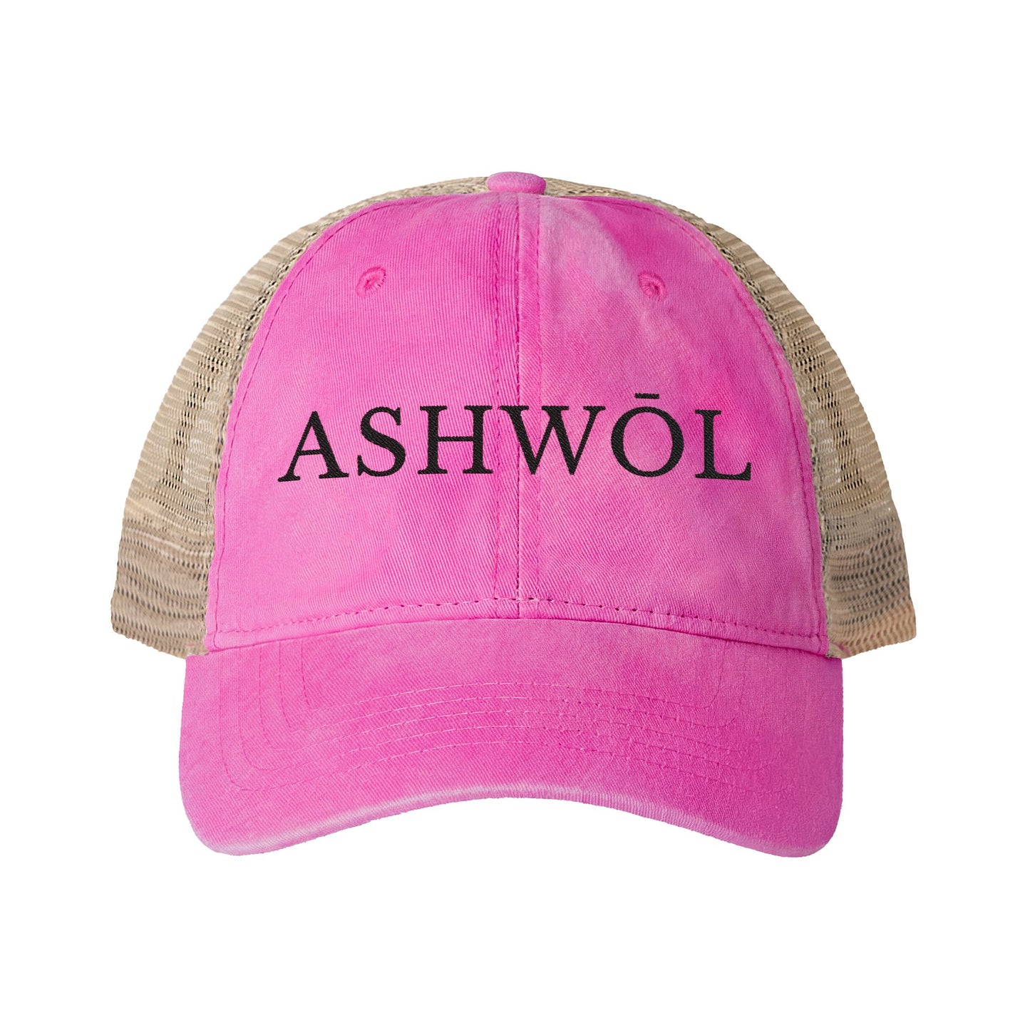 Ashwol Official Washed Mesh-Back Cap