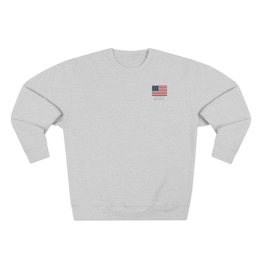 Psalms 144:1 Veteran Division Sweatshirt