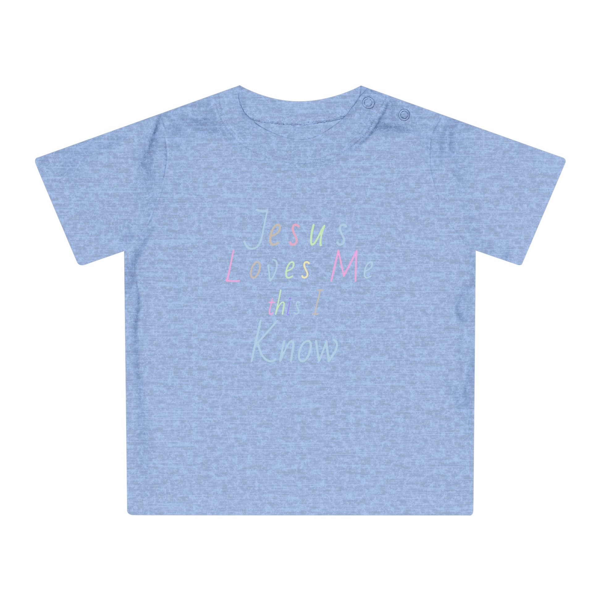 Organic Cotton Jesus Loves Me Baby Tee