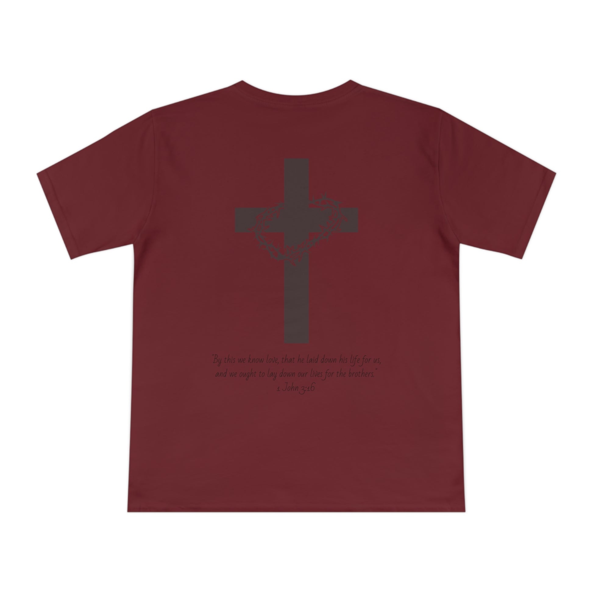 Organic 1 John 3:16 Tee