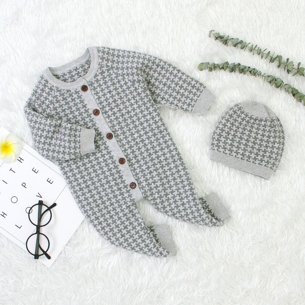 Baby Knitted Sweater Jumpsuit