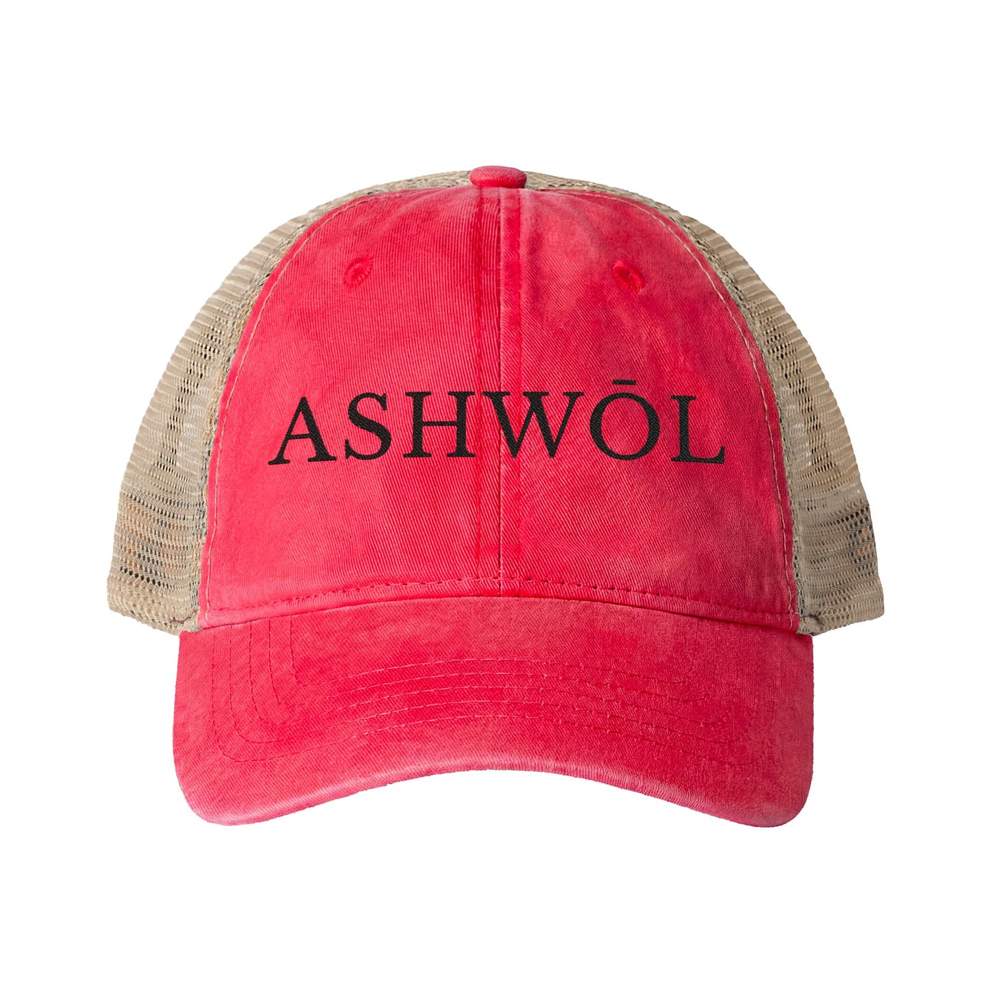 Ashwol Official Washed Mesh-Back Cap