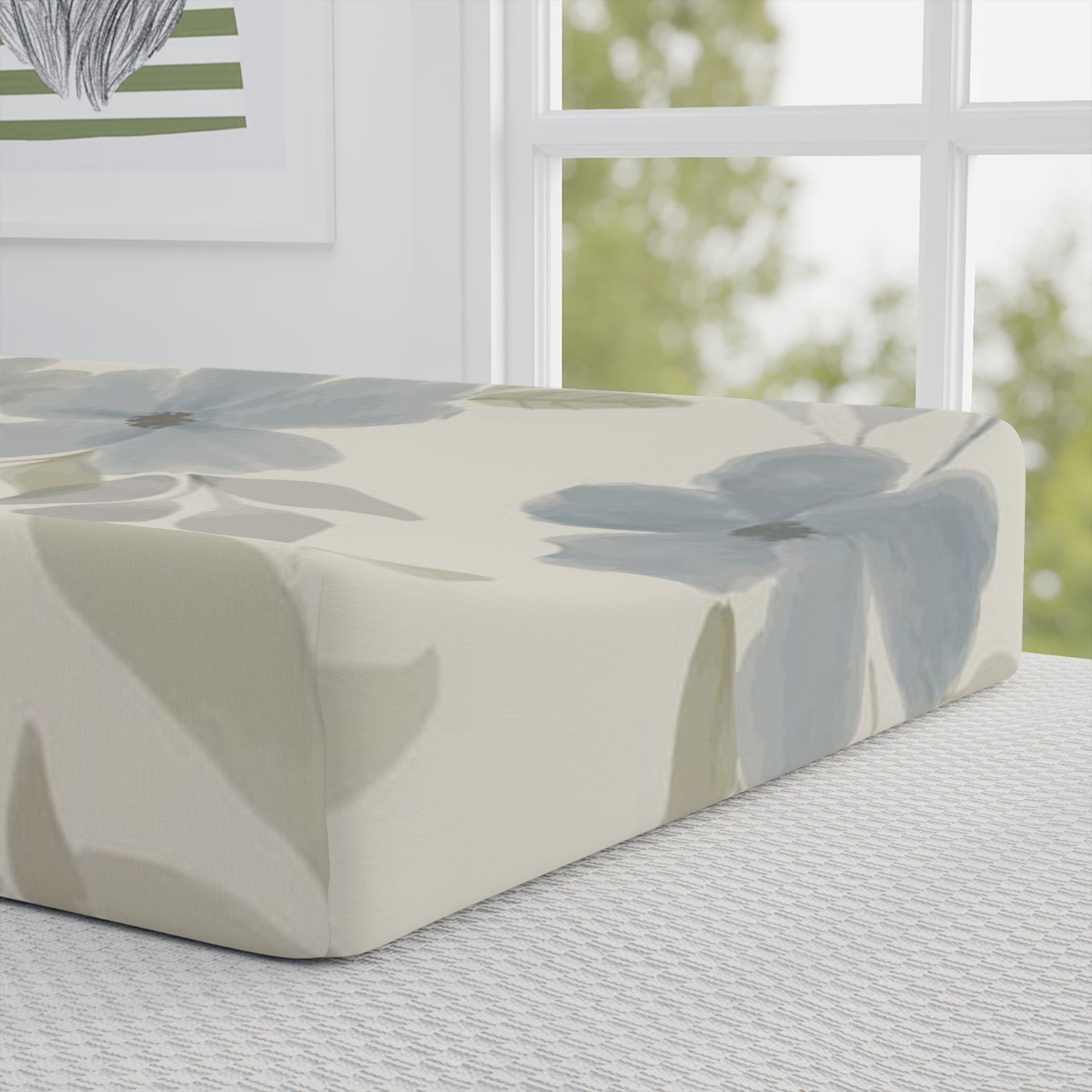 Floral Baby Changing Pad Cover